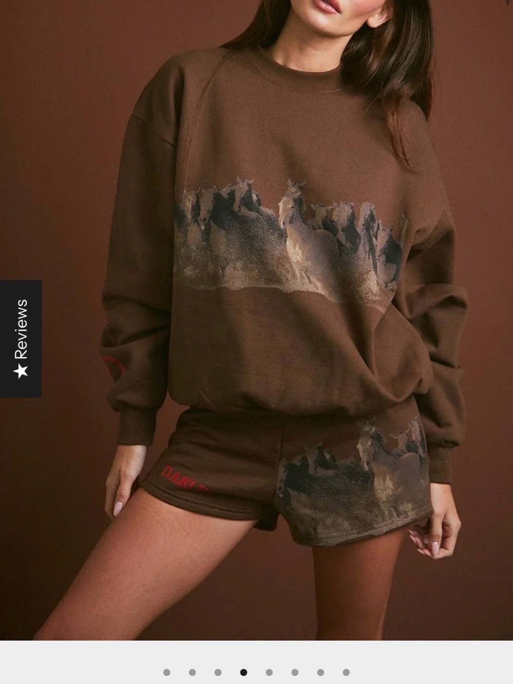 Darlin’ wild horses crew neck